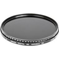 Adorama Bower 72mm Variable Neutral Density (ND) Filter - 2 to 8 Stops FN72