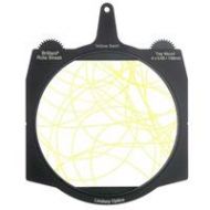 Adorama Lindsey Optics 4x5.65 Brilliant2 Rota-Streak Filter, Swirl, Yellow L-4565-RSTREAK-YELLOW-SWI