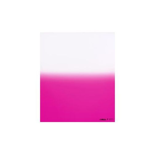  Adorama Cokin P671 P2 - Graduated Fluorescent Pink Filter - Hard Edge, 2 2/3-Stop, P P671