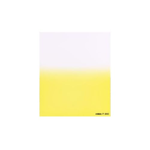  Adorama Cokin P660 Y1 - Graduated Fluorescent Yellow Filter - Hard Edge, 1/3-Stop, P P660