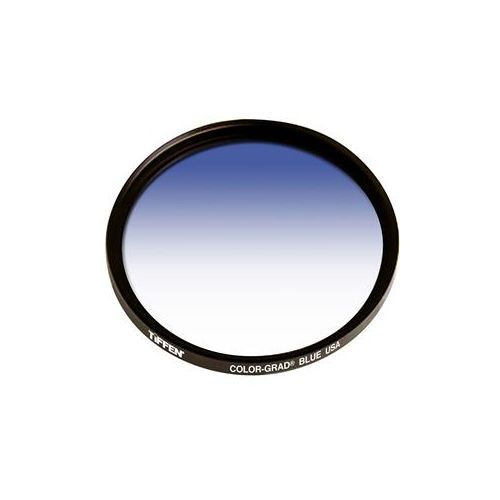  Tiffen 49mm Color Graduated Filter, Blue 49CGBLUE - Adorama