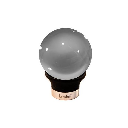  Adorama Lensball Pocket 60mm Clear Crystal Photography Sphere with Stand POCKET A