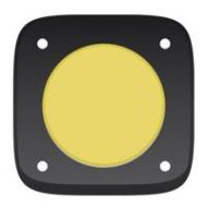 Adorama Cokin 66x72mm Pola-Color Glass Filter for A Series Holder, 1/3 f/stop, Yellow A163