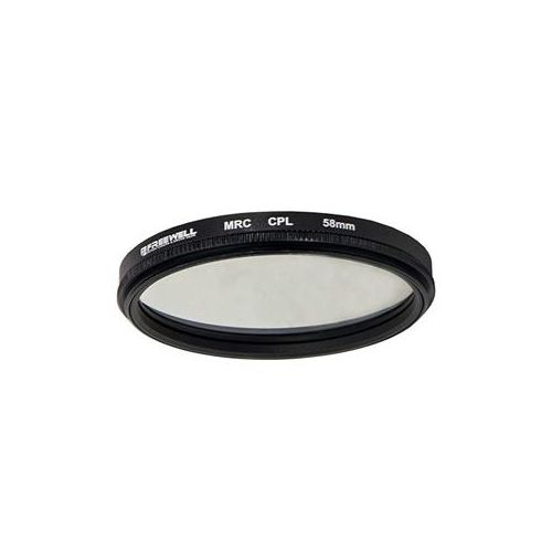  Adorama Freewell 58mm Multicoated MRC Optical Glass Circular Polarizing CP Filter FW-58-CPMC