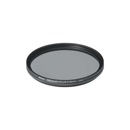  Adorama Nikon 62mm Circular Polarizer II Thin Ring Glass Filter 2252