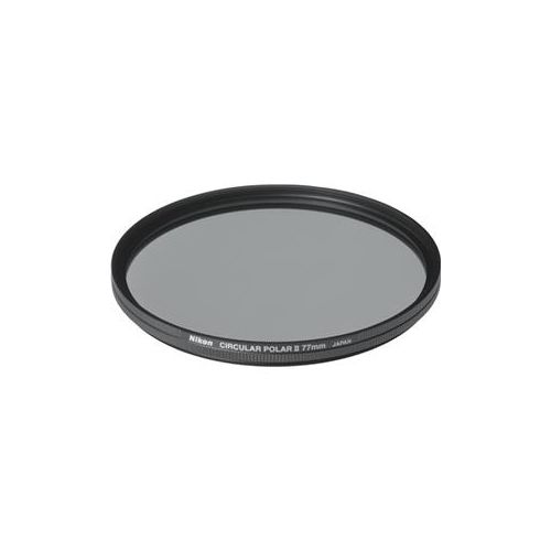  Adorama Nikon 77mm Circular Polarizer II Thin Ring Glass Filter 2260