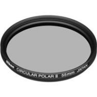 Adorama Nikon 55mm Circular Polarizer II Thin Ring Glass Filter 4163