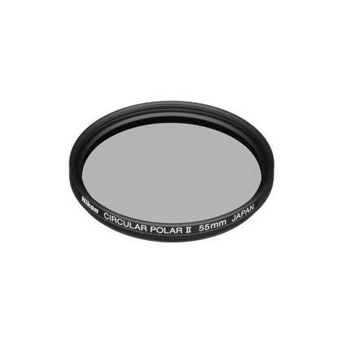  Adorama Nikon 55mm Circular Polarizer II Thin Ring Glass Filter 4163