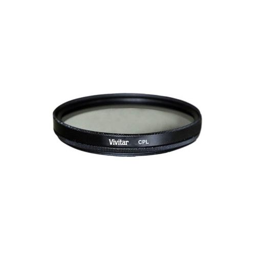  Adorama Vivitar Circular Polarizer (CPL) Glass Filter, 58mm VIVCPL58