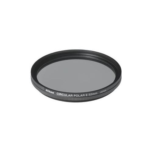  Adorama Nikon 52mm Circular Polarizer II Thin Ring Glass Filter 2233