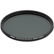 Adorama Nikon 82mm Circular Polarizer II Thin Ring Glass Filter 2498