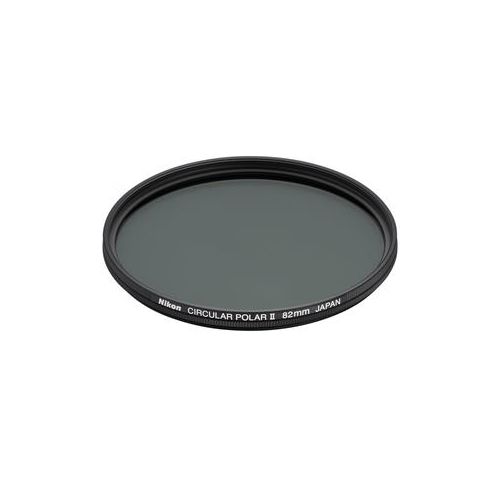  Adorama Nikon 82mm Circular Polarizer II Thin Ring Glass Filter 2498