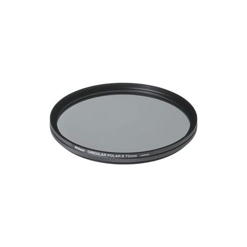  Adorama Nikon 72mm Circular Polarizer II Thin Ring Glass Filter 2257