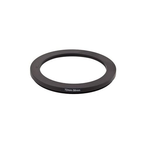  Adorama ProOPTIC Step-Down Adaptr Ring 72mm Lens to 58mm Filter SDR7258