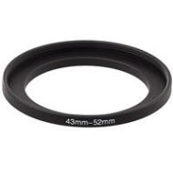 Adorama ProOPTIC Step-Up Adapter Ring 43mm Lens to 52mm Filter PROSU4352