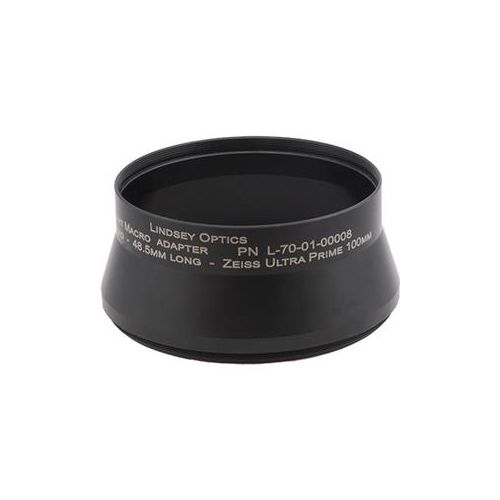  Adorama Lindsey Optics Brilliant Macro Adapter, M100x0.75, 48.5mm Length L-70-01-00008