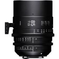 Adorama Sigma 85mm T1.5 FF High-Speed Prime Cine Lens, Fully Luminous, Feet, Arri PL 32F968
