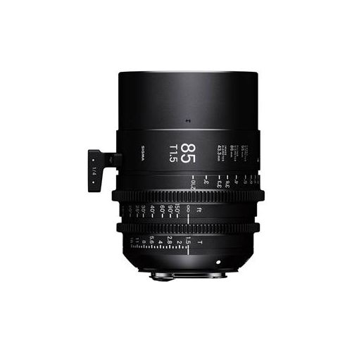  Adorama Sigma 85mm T1.5 FF High-Speed Prime Cine Lens, Fully Luminous, Feet,Sony E-Mount 32F967