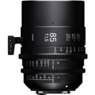 Adorama Sigma 85mm T1.5 FF High-Speed Prime Cine Lens, Fully Luminous, Feet, Canon EF 32F966