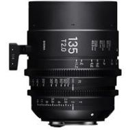 Adorama Sigma 135mm T2 FF High Speed Prime Cine Lens, Metric, Arri PL Mount 24M968