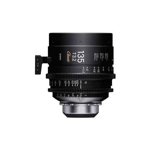  Sigma 135mm T3.2 FF Classic Art Prime Lens, PL Mount 24A974 - Adorama