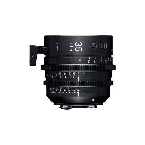  Adorama Sigma 35mm T1.5 FF High-Speed Prime Cine Lens, Fully Luminous, Feet, Canon EF 34F966