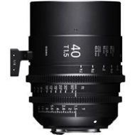 Adorama Sigma 40mm T1.5 Fully Luminous FF High-Speed Prime Lens, (Metric), Sony E Mount 33D967