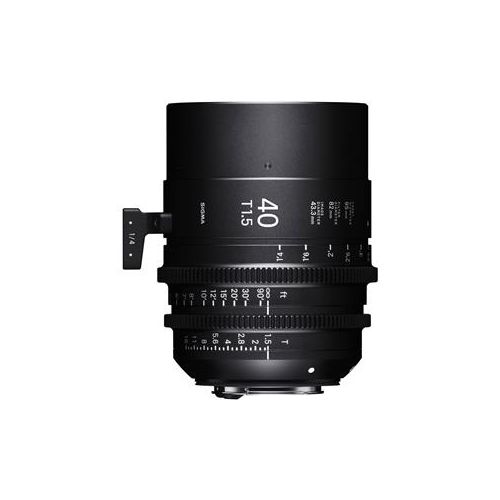  Adorama Sigma 40mm T1.5 Fully Luminous FF High-Speed Prime Lens, (Metric), Sony E Mount 33D967