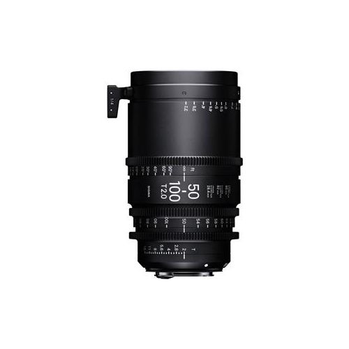  Adorama Sigma 50-100mm T2 High Speed Zoom Cine Lens, Fully Luminous, Canon EF Mount 69F966