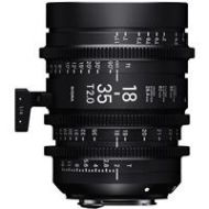 Adorama Sigma 18-35mm T2 High Speed Zoom Cine Lens, Metric, Sony E Mount 21M967