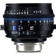 Adorama Zeiss 15mm T2.9 CP.3 XD Compact Prime Cine Lens (Feet) with PL Bayonet Mount 2189-432
