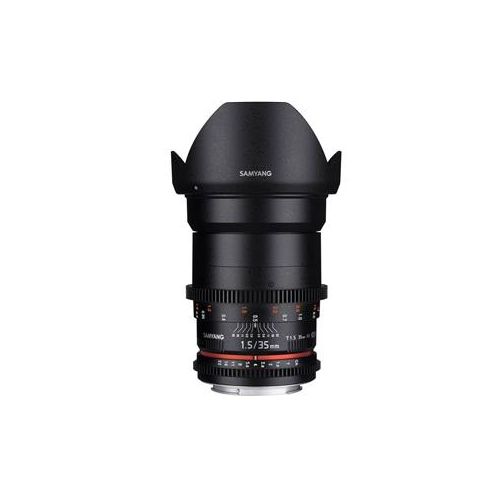  Adorama Samyang 35mm T1.5 Cine DS Wide-Angle Lens for Sony Alpha Mount SYDS35M-S