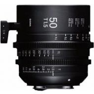 Adorama Sigma 50mm T1.5 FF High Speed Prime Cine Lens, Metric, Arri PL Mount 31M968
