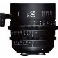 Adorama Sigma 50mm T1.5 FF High Speed Prime Cine Lens, Metric, Canon EF Mount 31M966