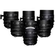 Adorama Sigma FF High Speed Prime Cine 7 Lens Kit, Metric, Sony E Mount WMX967