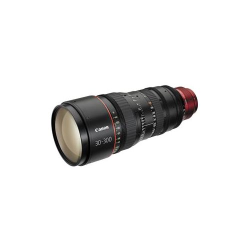  Adorama Canon Cinema Zoom CN-E30-300mm T2.95-3.7 L S (EF Mount) Lens 6142B002