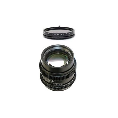  Adorama SLR Magic CINE II 50mm f/1.1 Lens for Sony FE Mount and 52mm MK II ND Filter Kit SLR-5011FE(II)52VNDL