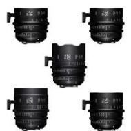 Adorama Sigma T1.5 FF High Speed Prime Cine 5 Lens Set, Imperial, Sony E Mount WZV967