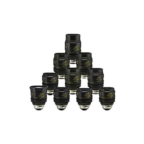  Adorama Cooke miniS4/i 10 Lens Set- (18, 21, 25, 32, 40, 50, 65, 75, 100 & 135mm) Metric CKEP SET 10M