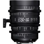 Adorama Sigma 18-35mm T2 High Speed Zoom Cine Lens, Fully Luminous, Canon EF Mount 21F966