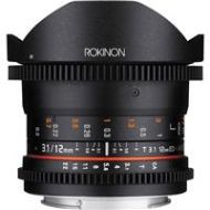 Adorama Rokinon 12mm T3.1 Full Frame Cine DS Fisheye Lens for Sony E Mount DS12M-NEX