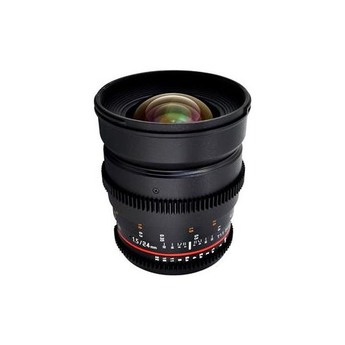  Rokinon 24mm T1.5 Cine Lens for Nikon F-Mount CV24M-N - Adorama