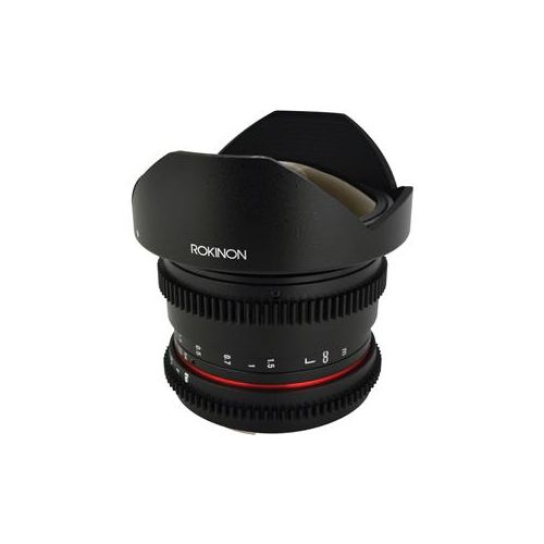  Adorama Rokinon 8mm T3.8 HD Fisheye Cine Lens for Sony E with Removeable Hood RKHD8MV-NEX