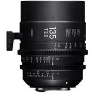Adorama Sigma 135mm T2 FF High Speed Prime Cine Lens, Imperial, Sony E Mount 240967