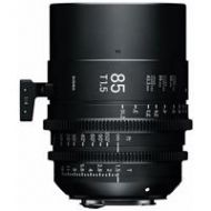 Adorama Sigma T1.5 Cine 85mm Full Frame Prime Lens with Sony E Mount 321967