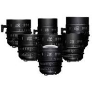 Adorama Sigma FF High Speed Prime Cine 7 Lens Kit, Metric, Canon EF Mount WMX966