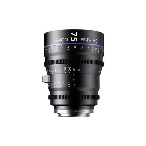  Adorama Schneider Kreuznach Xenon FF T2.1/75mm Prime Lens for Nikon F Mount 09-1078353