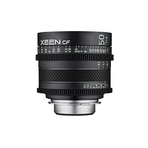  Adorama Rokinon Xeen 50mm T1.5 CF Pro Cine Lens for Canon EF-Mount CFX50-C
