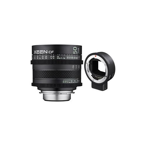  Adorama Rokinon Xeen 50mm T1.5 CF Cine Lens for Canon EF-Mount W/Sigma MC-21 Mount Lieca CFX50-C S