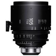 Adorama Sigma 105mm T1.5 FF Hi-Speed Art Prime Lens, iTechnology, PL Mount, Metric 25M974